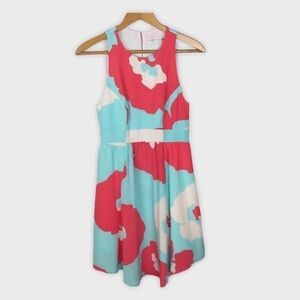 ANNIE GRIFFIN 100% Silk Multicolor Dress Size 0